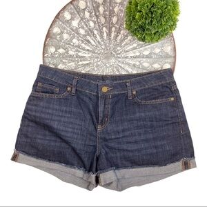 Calvin Klein High Rise Jean Shorts